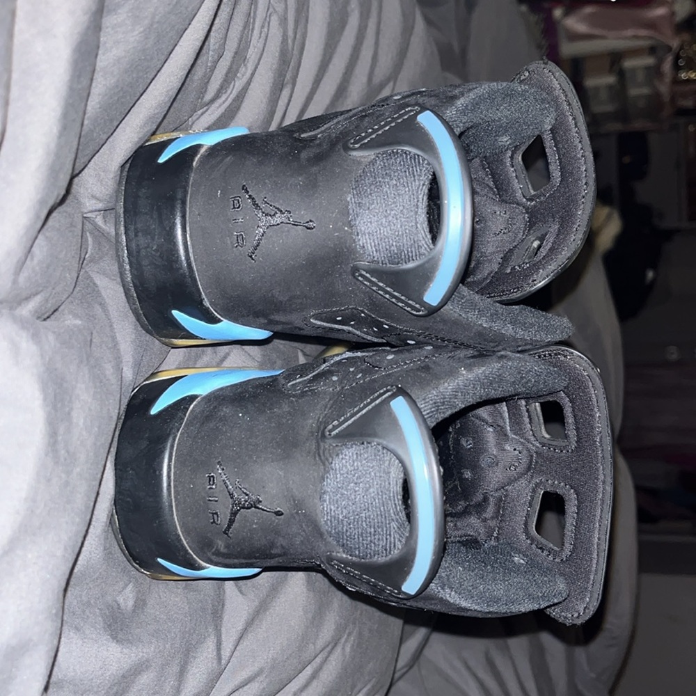 Air Jordan 6 Retro ‘UNC’ Black Size 6Y